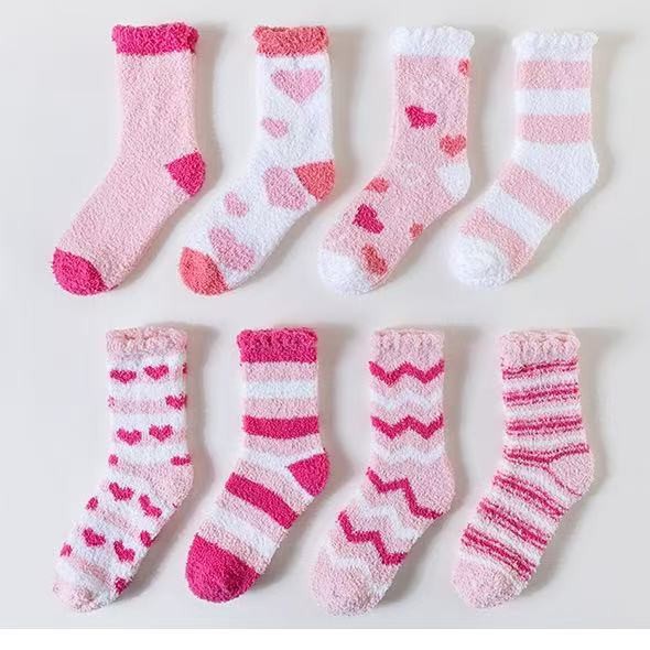 Thickened Coral Fleece Socks For Women Extra Warm