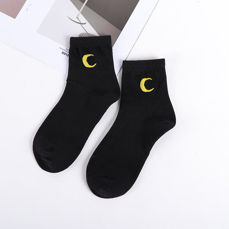 Womens Cotton Socks Short Style