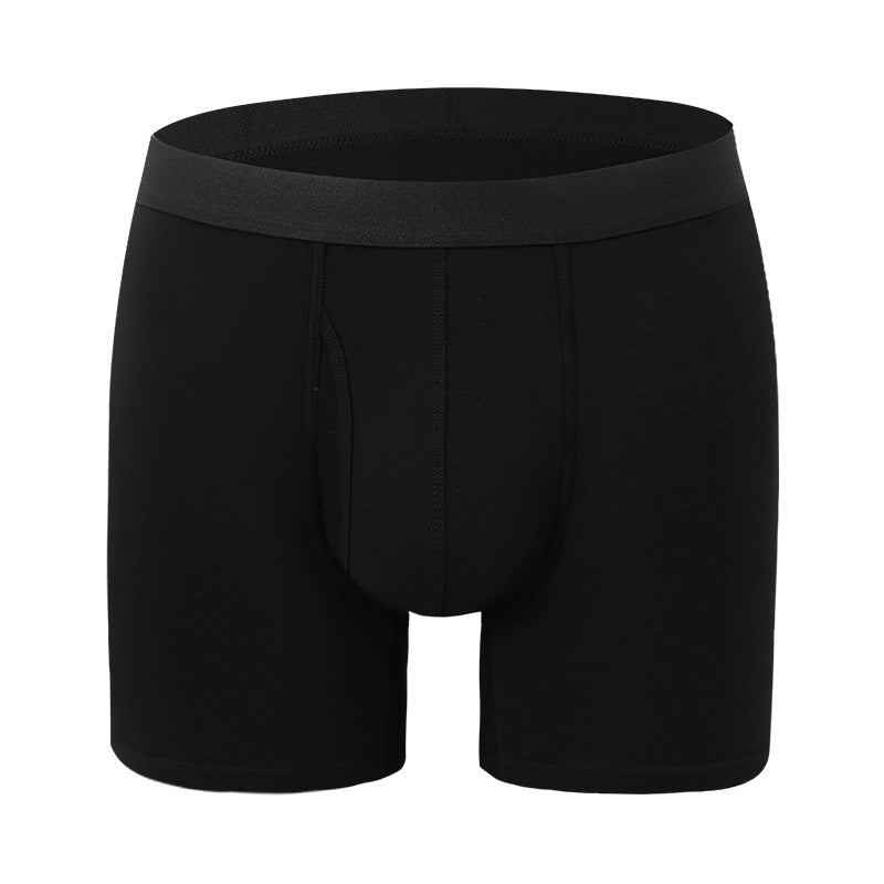 Extended Men's Underwear Bamboo Fiber Sports Breathable Mid Waist