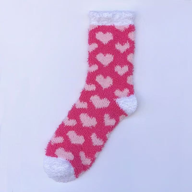 Thickened Coral Fleece Socks For Women Extra Warm