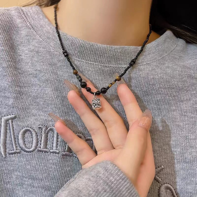 Candy Colored Dopamine Necklace Versatile For Women