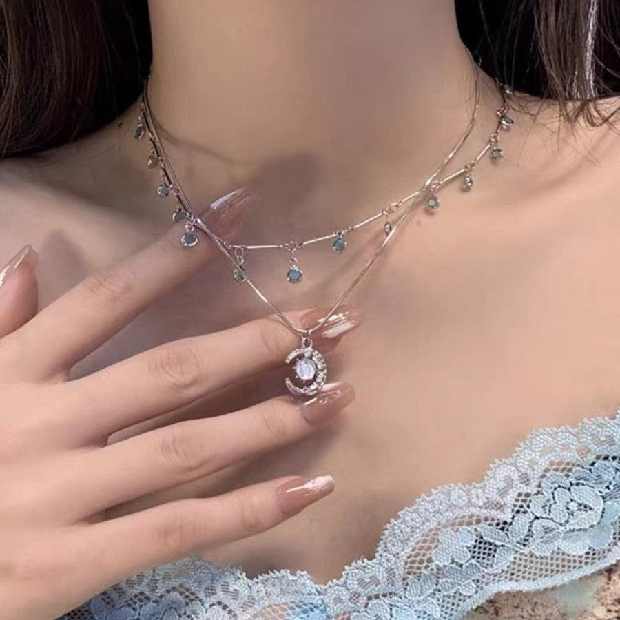 Candy Colored Dopamine Necklace Versatile For Women