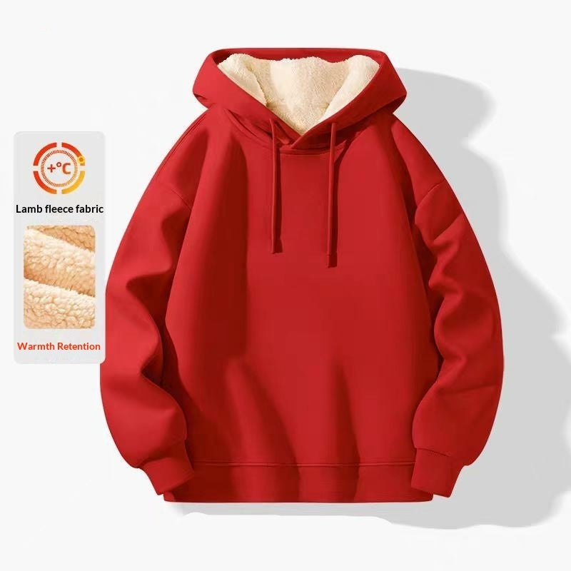 Mens Fleece-lined Hoodie For Fall And Winterextra Soft And Extra Warm