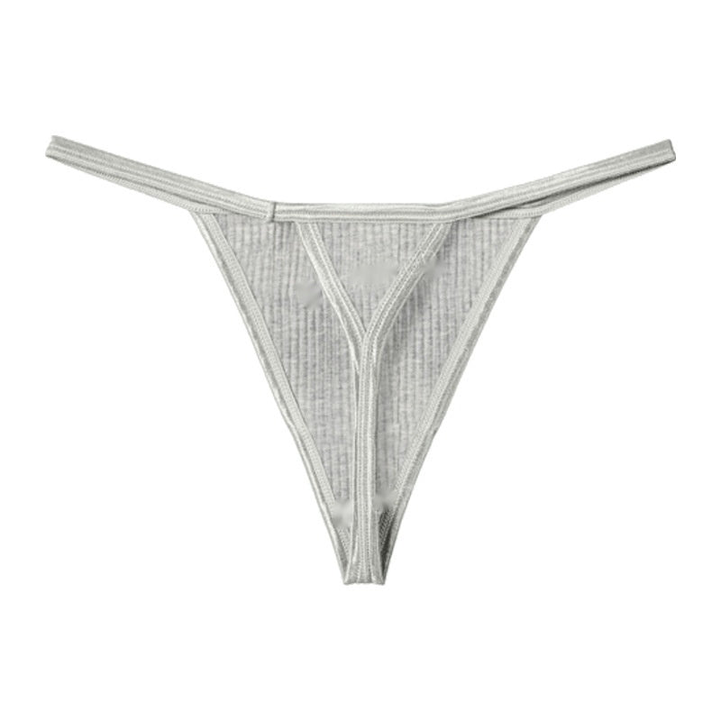 Womens Sport Yoga Cotton Underwear Striped Seamless