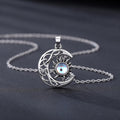 Sun Moon Pendant Neck Accessories Imitation Moonlight Clavicle Chain Men And Women Same Style