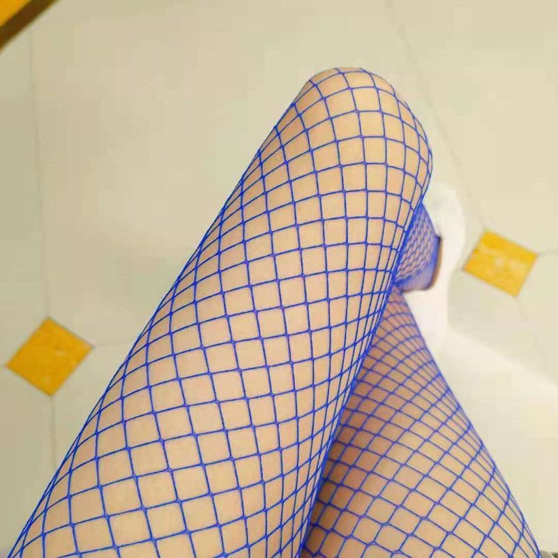 Womens Sexy Fishnet Stockings Tights White Mesh Hollow-Out Fishnet Leggings