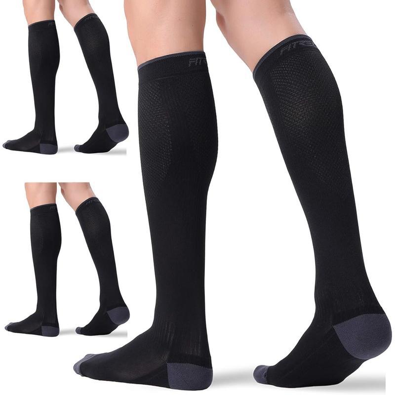 Womens Casual, Warm, Long Compression Calf Socks
