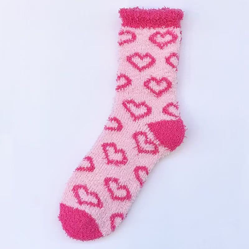 Thickened Coral Fleece Socks For Women Extra Warm