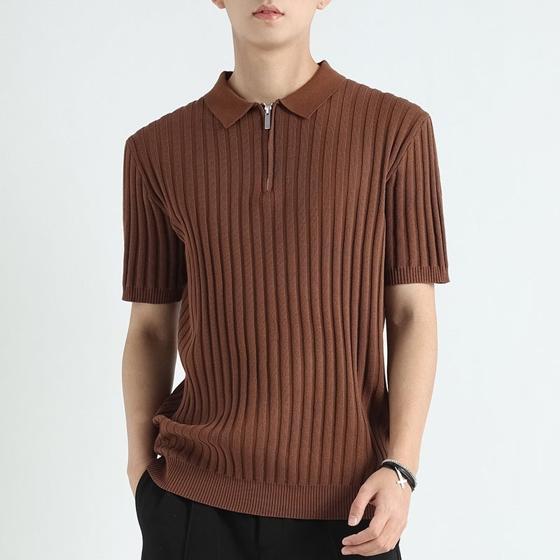 Ice Silk Quick-drying Men's Casual T-shirt