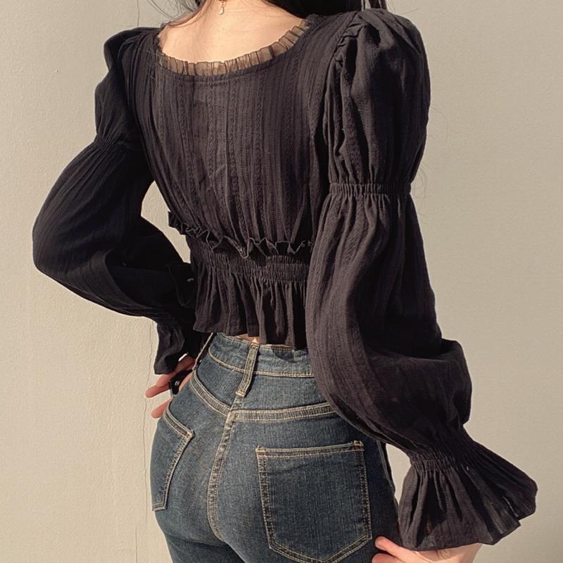 Fashion Lace Shirt Top For Women