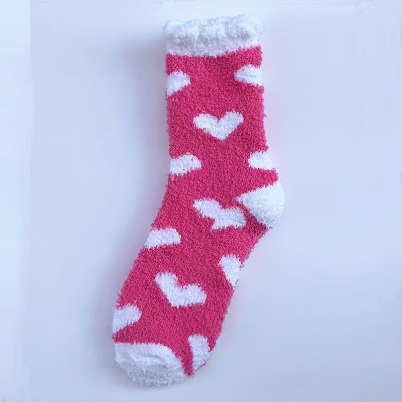 Thickened Coral Fleece Socks For Women Extra Warm
