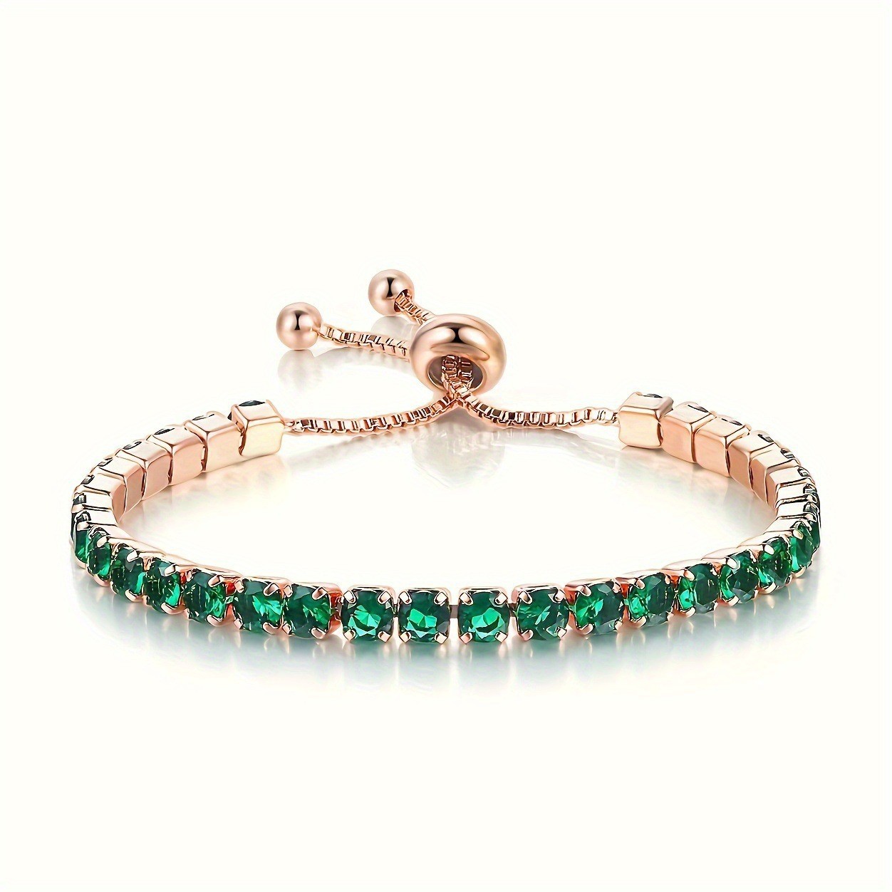 Strobe Tennis Full-Diamond Bracelet Niche Design With A Luxe High-End Vibe