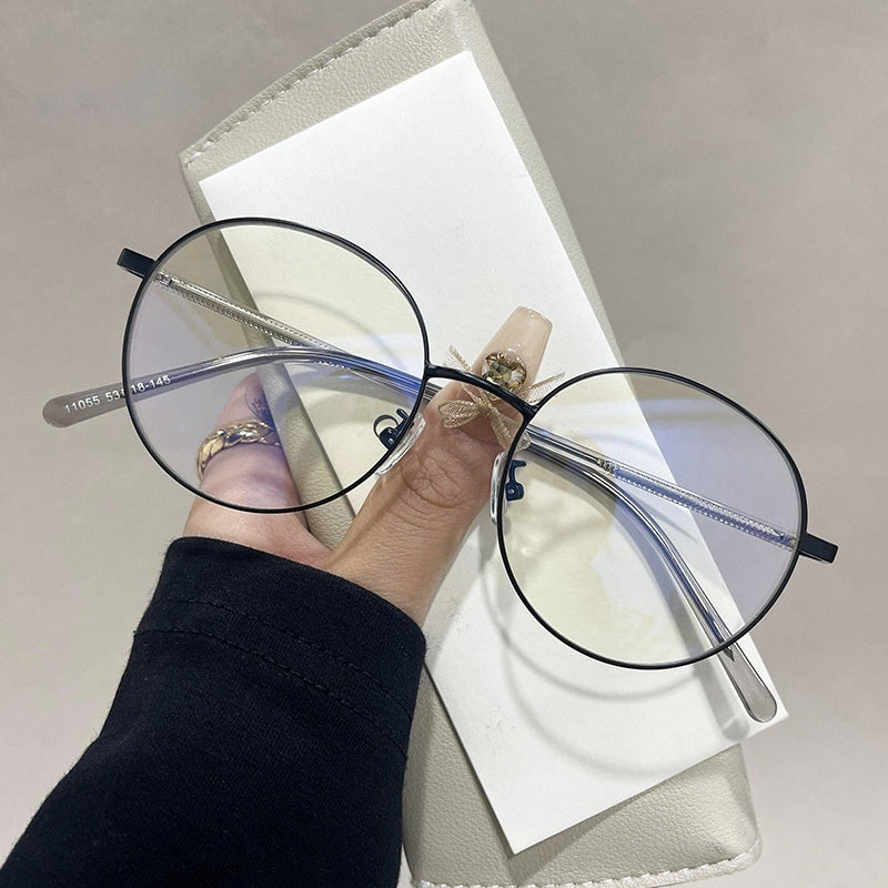 Blue Light Blocking Glasses For Women Available With Prescription Lenses Round Frame Non Prescription