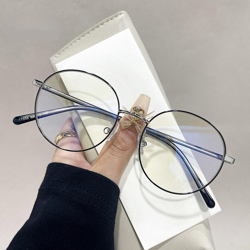 Blue Light Blocking Glasses For Women Available With Prescription Lenses Round Frame Non Prescription