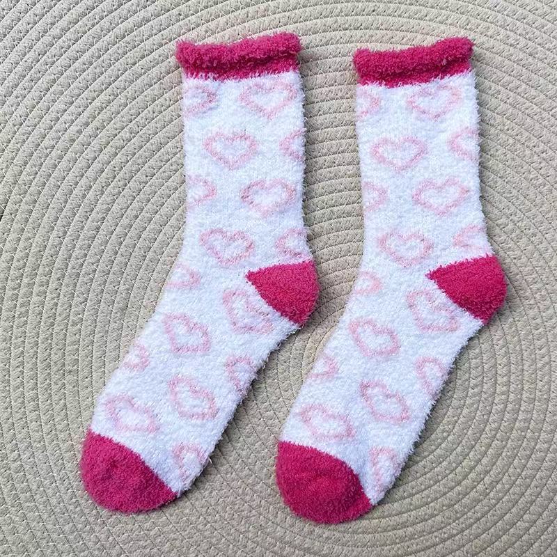 Thickened Coral Fleece Socks For Women Extra Warm