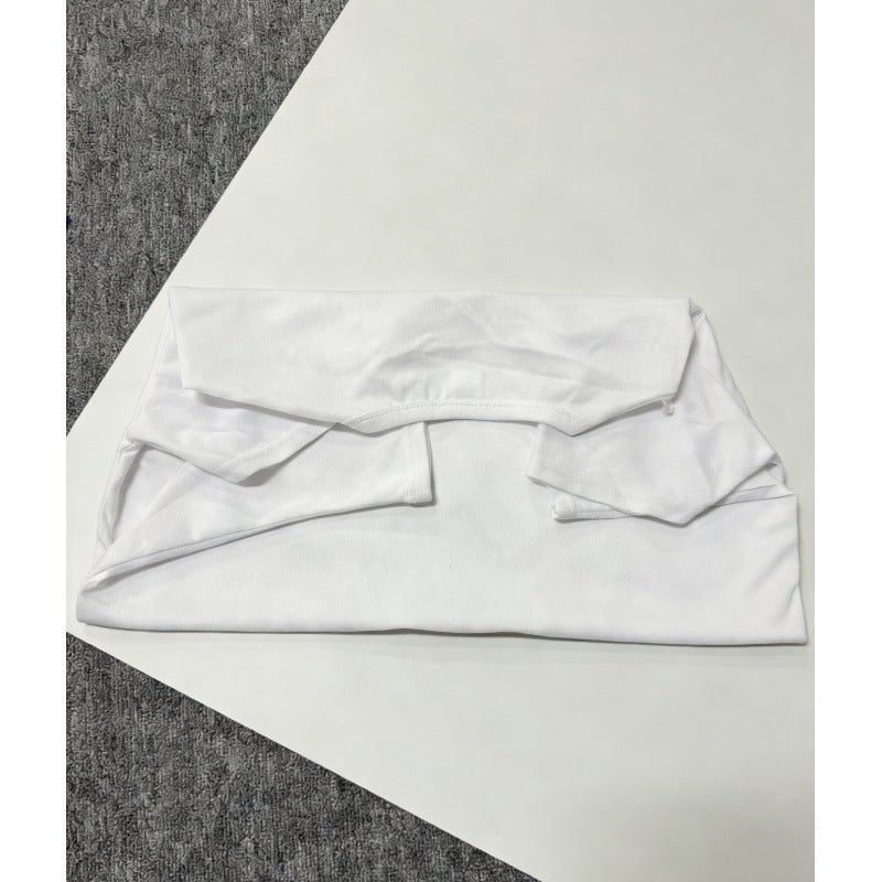 Mens Solid-Color Zip-Up Casual Loose Long-Sleeve Hoodie